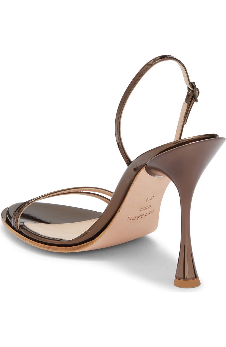 BETZÁBE Bianca Metallic Slingback Sandal, Alternate, color, Metallic Rust/ Copper