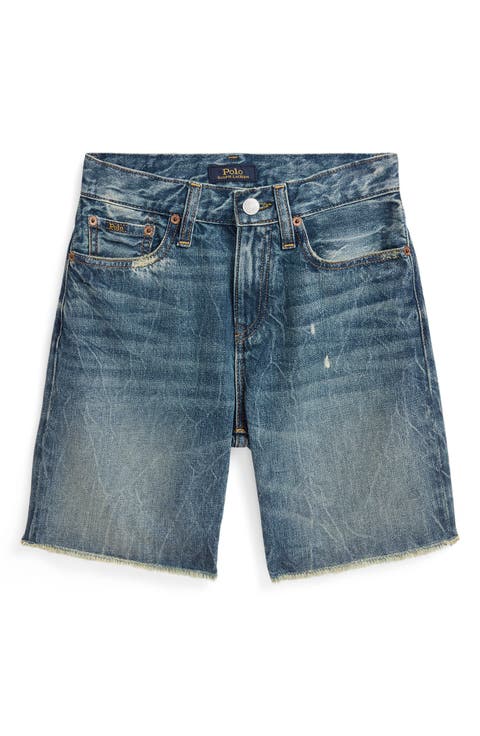 Kids' Cutoff Denim Shorts (Big Kid)