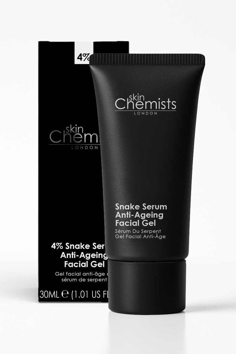 Snake Serum Anti-Aging Facial Gel 30ml for Loss of Firmness, Fine Lines & Wrinkles, Alternate, color, White