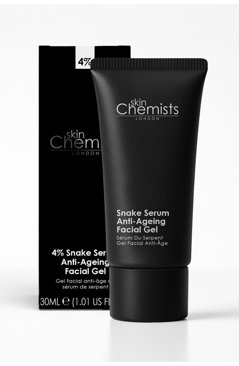 SKINCHEMISTS Snake Serum Anti-Ageing Facial Gel 30ml, Alternate, color, White