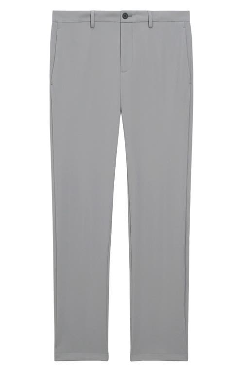 Theory Zaine Precision Ponte Knit Pants In Soft Grey
