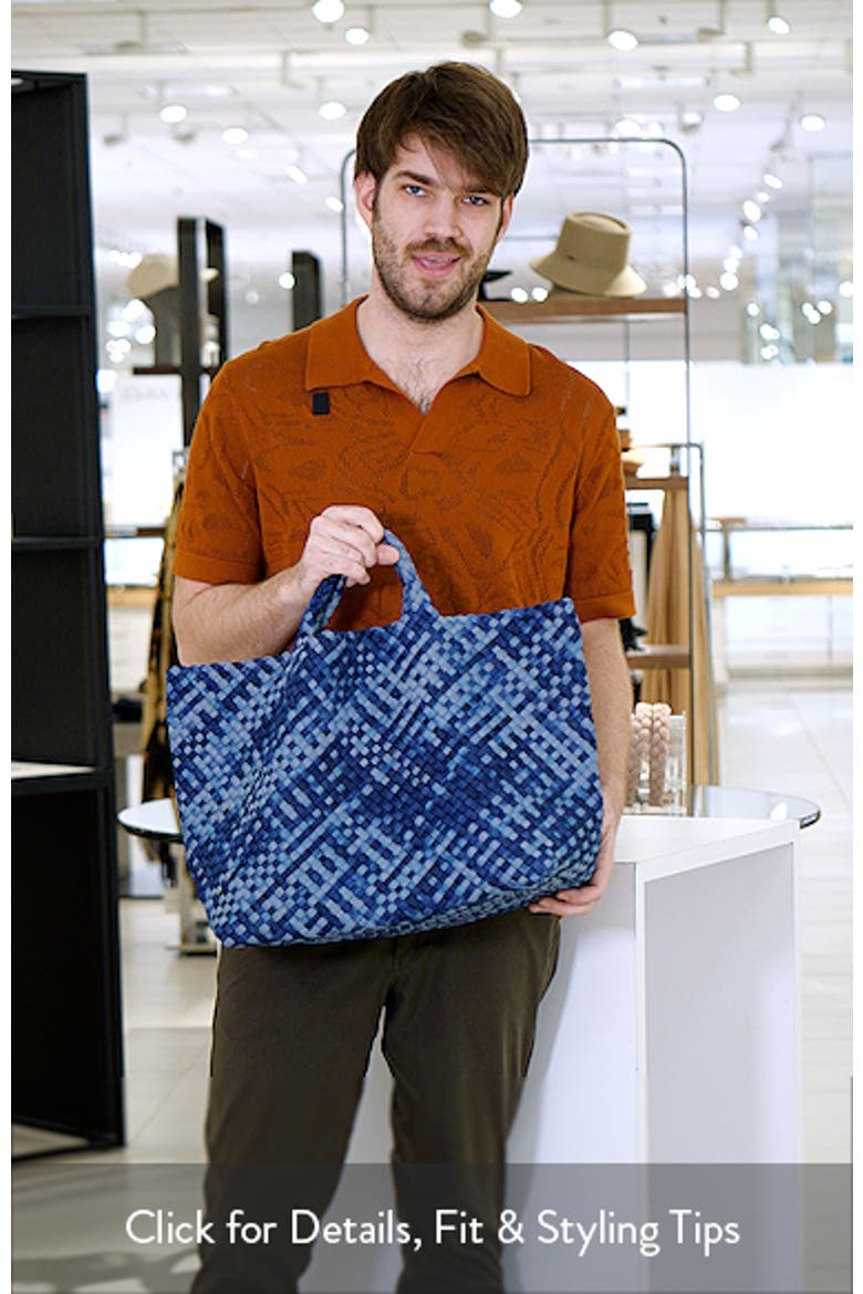 Large St. Barths Watercolor Tote video