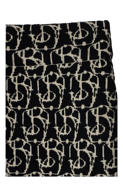 BURBERRY BURBERRY B CHARM WOOL BLEND SKIRT 