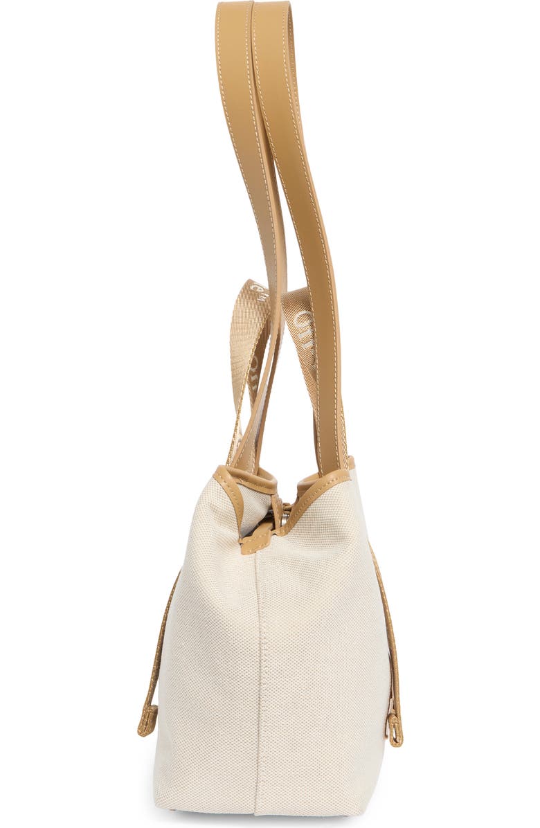 Off-White Small Classic Day Off Canvas Tote, Alternate, color, Natural