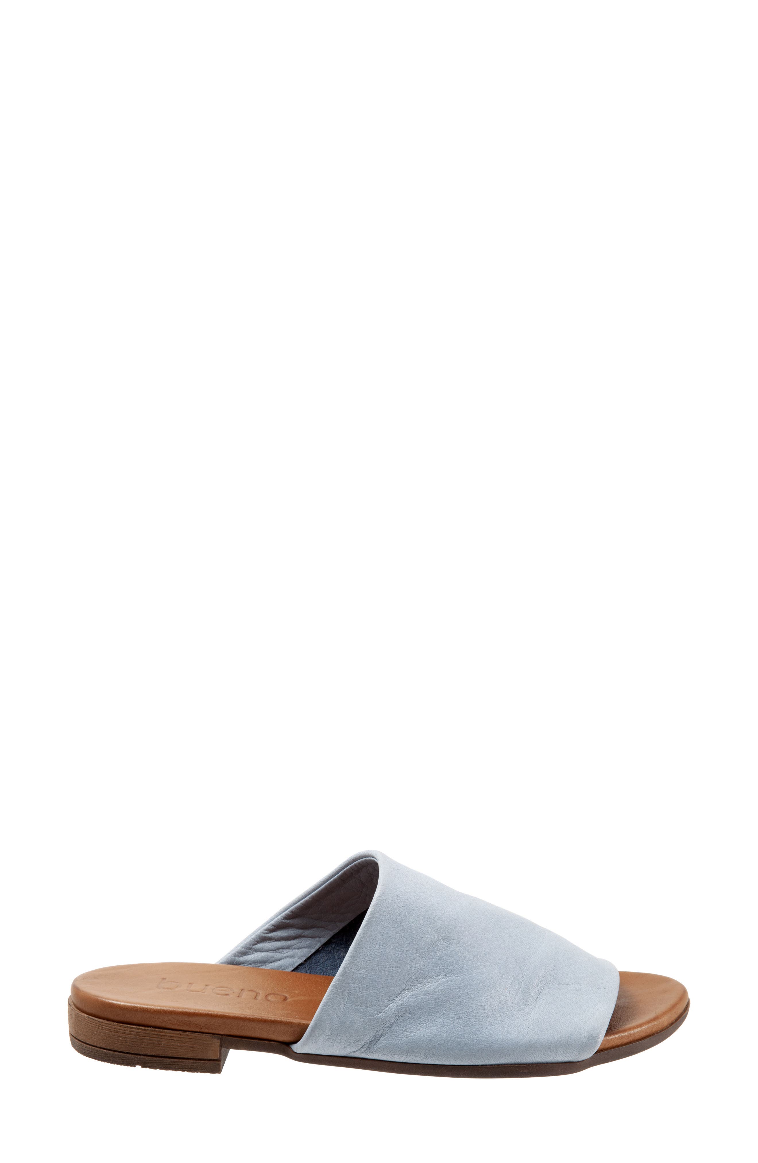 Turner Slide Sandal, Alternate, color, POWDER BLUE LEATHER