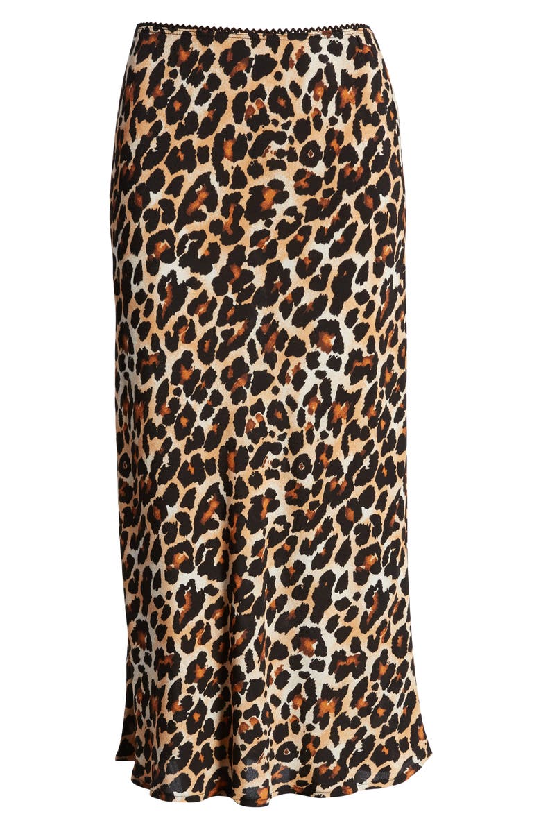 B.O.G. Collective Band of Gypsies Wild Thing Midi Slip Skirt, Alternate, color, 