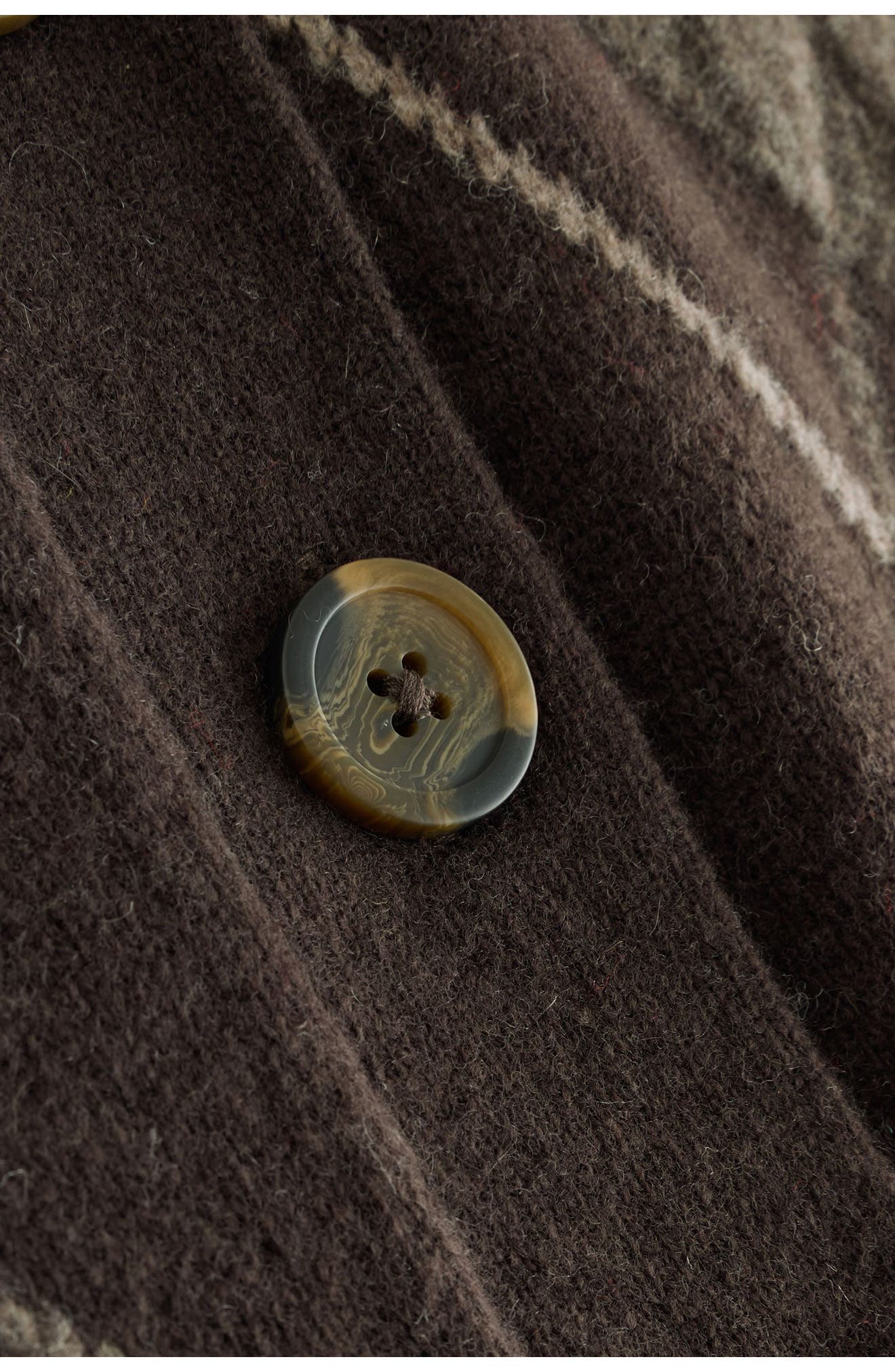 Argyle Wool Cardigan - image 2