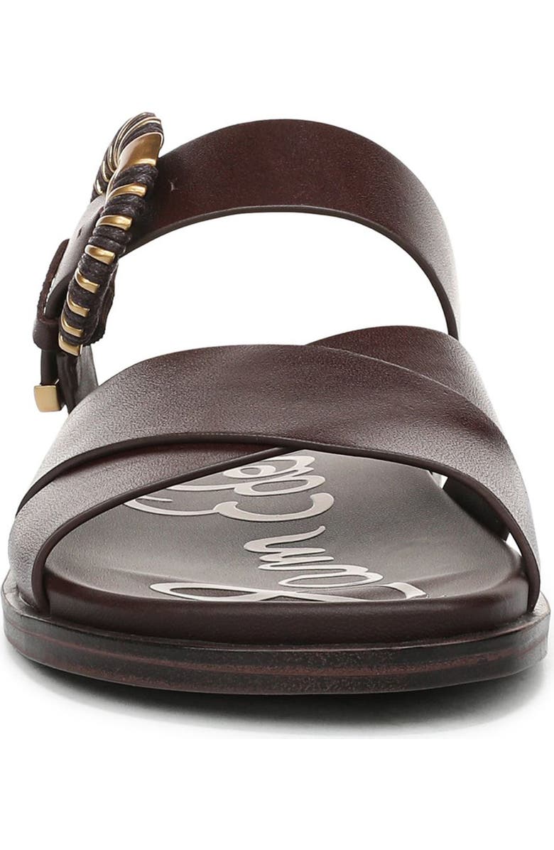 Sam Edelman Lucy Buckle Strap Sandal, Alternate, color, Maronne Brown