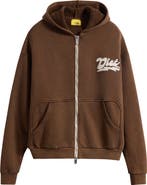 DIET STARTS MONDAY Bolt Graphic Zip Hoodie