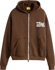 DIET STARTS MONDAY Bolt Graphic Zip Hoodie