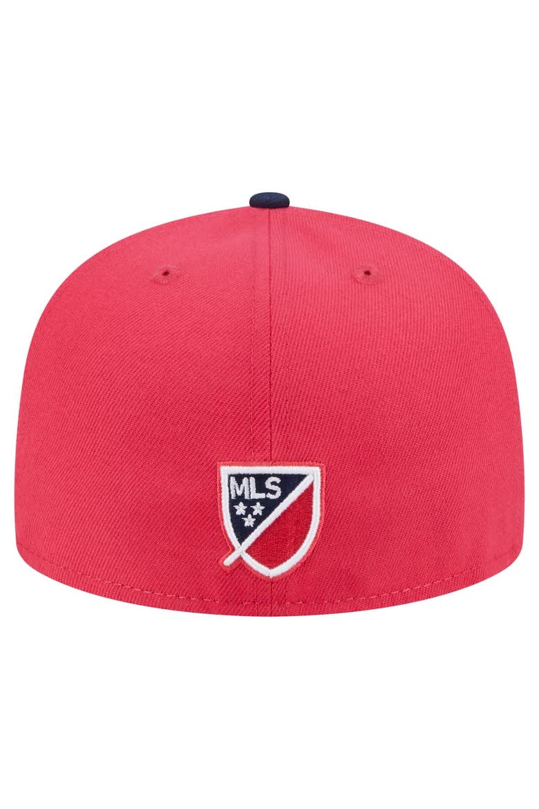 Men's New Era  Red St. Louis City SC 2025 Kickoff 59FIFTY Fitted Hat, Alternate, color, Red