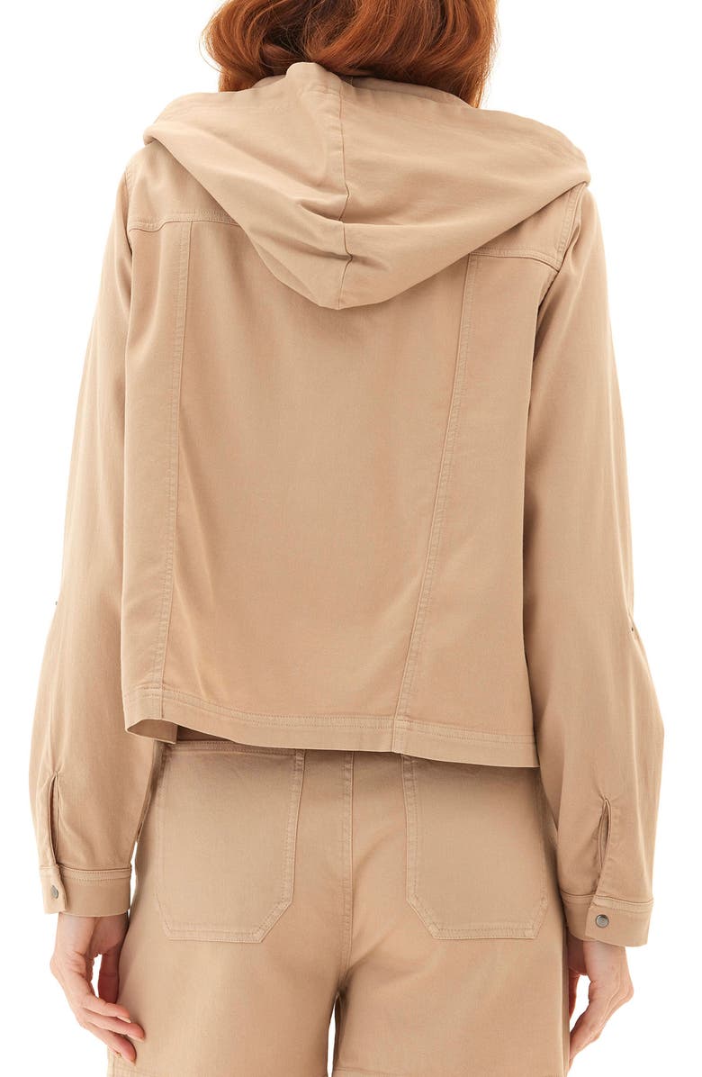 Threads 4 Thought Karina Hooded Stretch Twill Jacket, Alternate, color, 