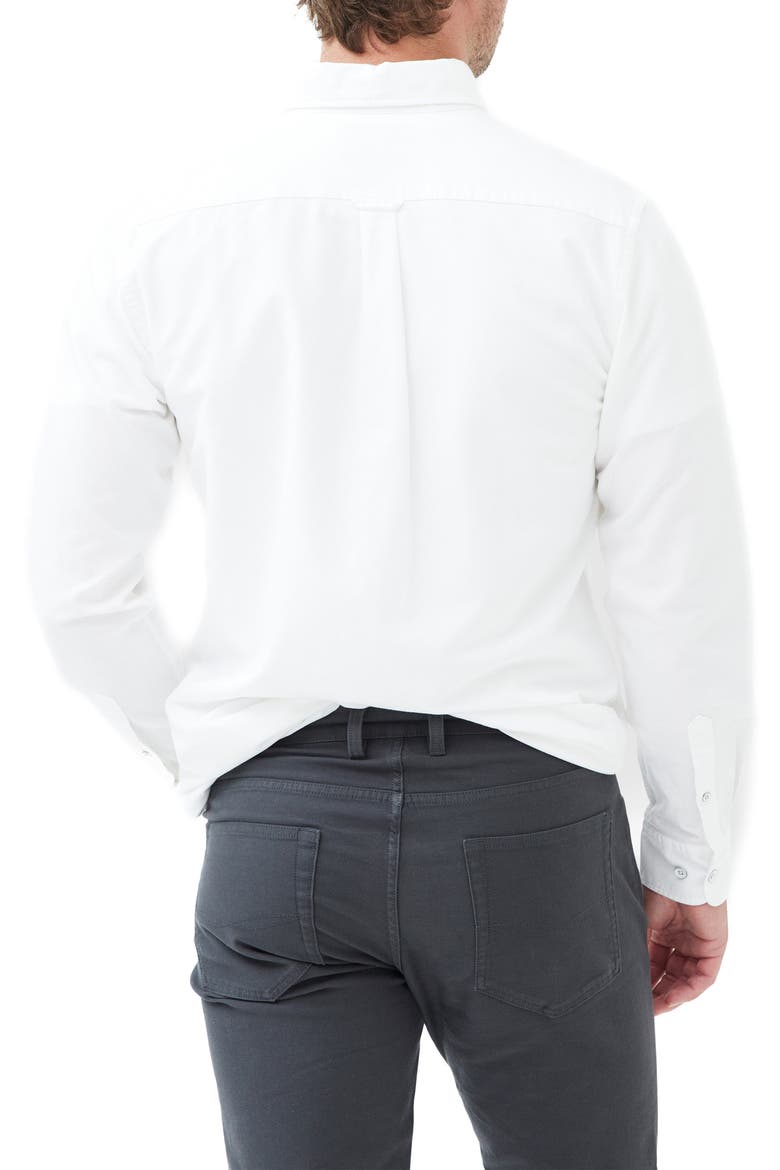 Oxford Sports Fit Shirt, Alternate, color, BLANC