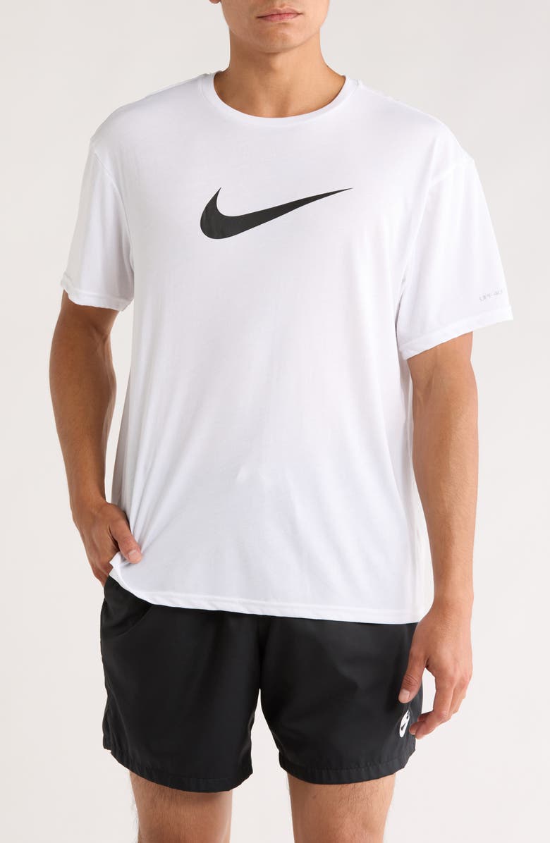 Nike Hydroguard Swim T-Shirt, Main, color, White