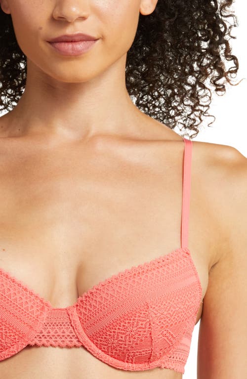 Etam Sublime We Care Underwire Contour Bra In Orange