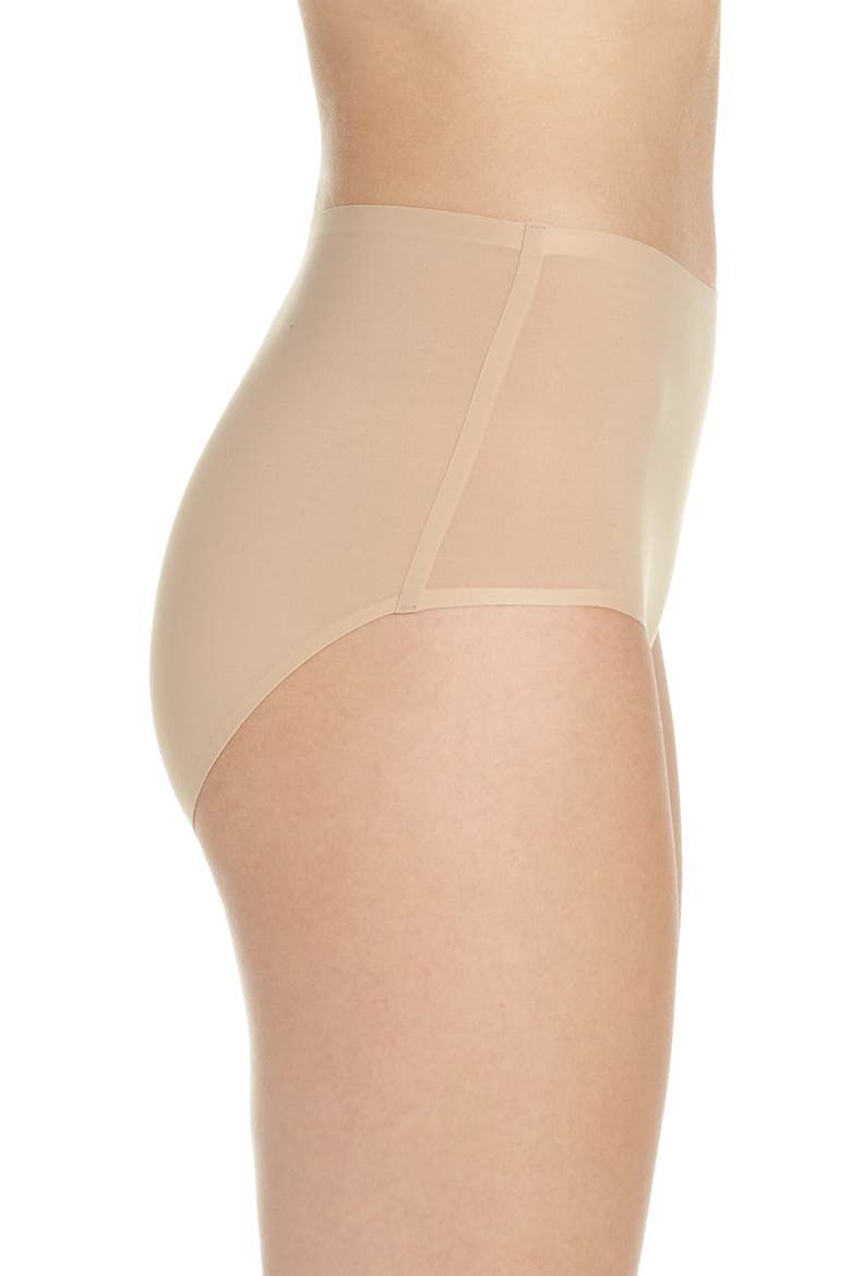 Soft Stretch 3-Pack High Waist Briefs, Alternate, color, NUDE