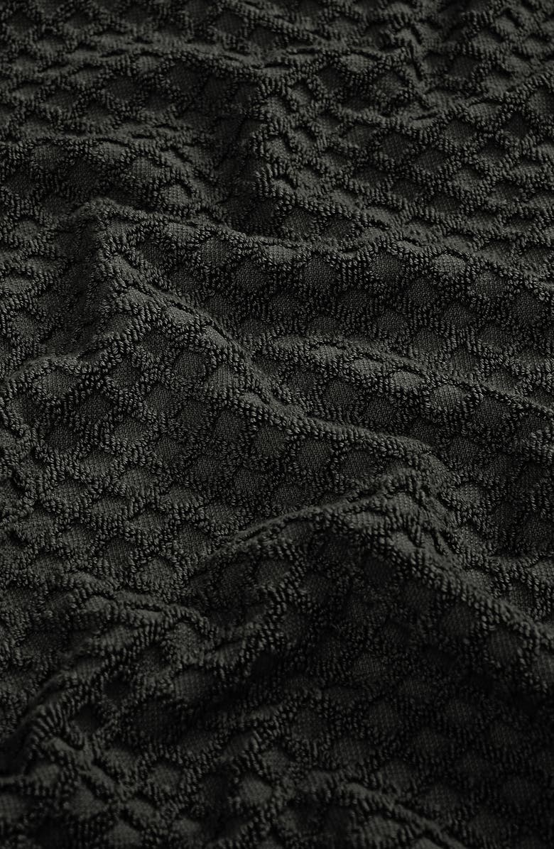 Woven & Weft Diamond 2-Pack Bath Towel Set, Alternate, color, Midnight