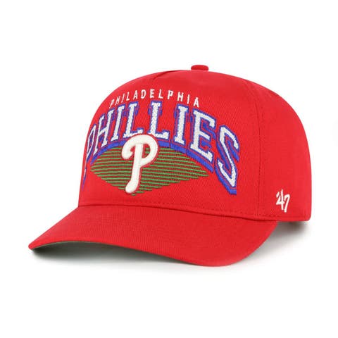 Men's '47 Red Philadelphia Phillies Pomona Hitch Adjustable Hat