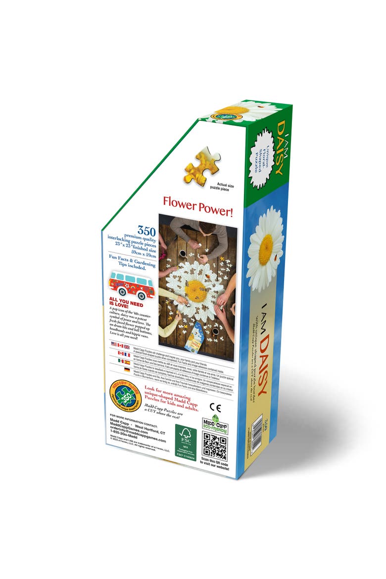 I Am Daisy 350 Piece Jigsaw Puzzle 23X23 Inch, Alternate, color, Multicolored
