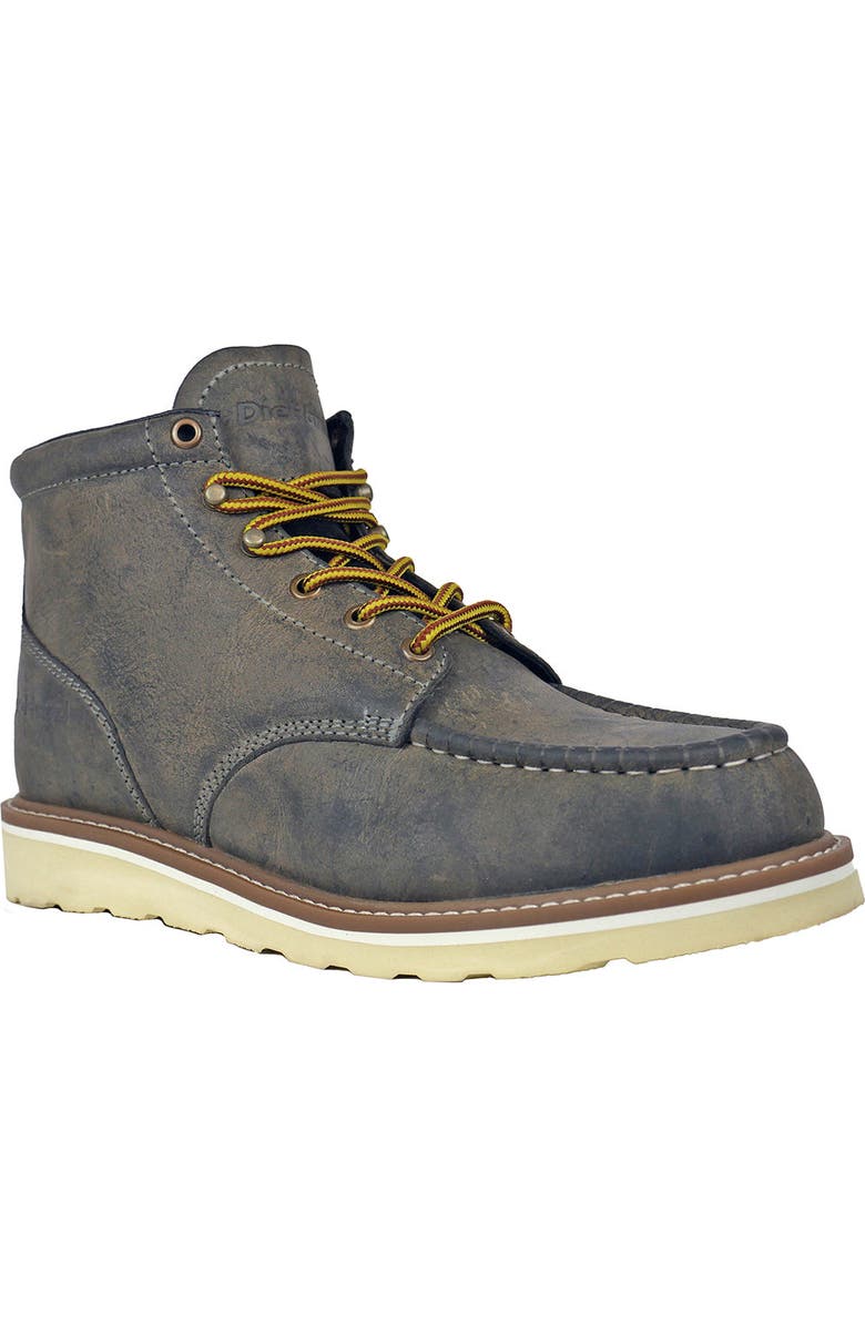 DieHard Mustang 6 Inch Soft Toe Work Boot Grey, Main, color, Grey