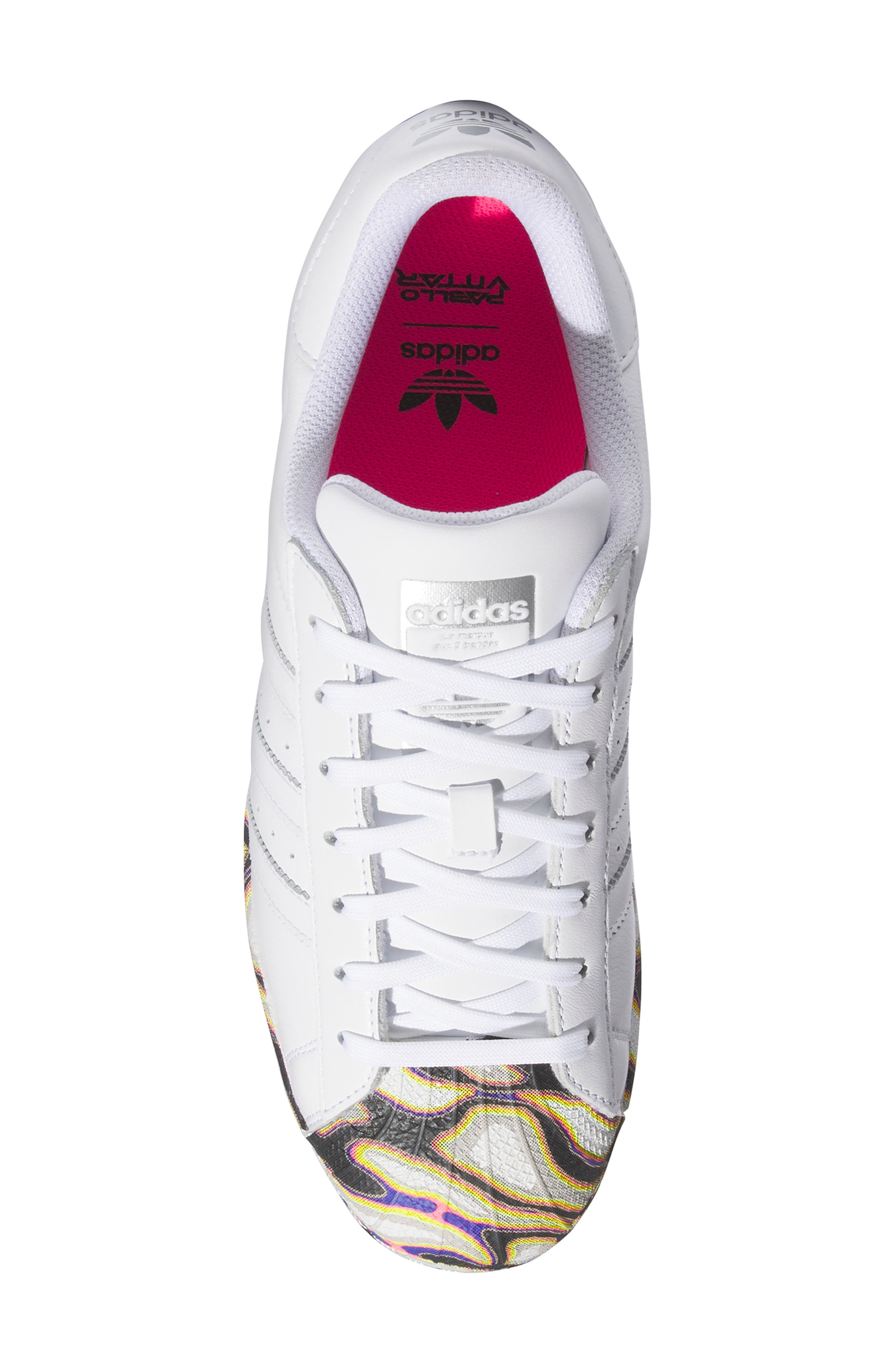 adidas x Pabllo Vittar Pride Superstar Sneaker, Alternate, color, 