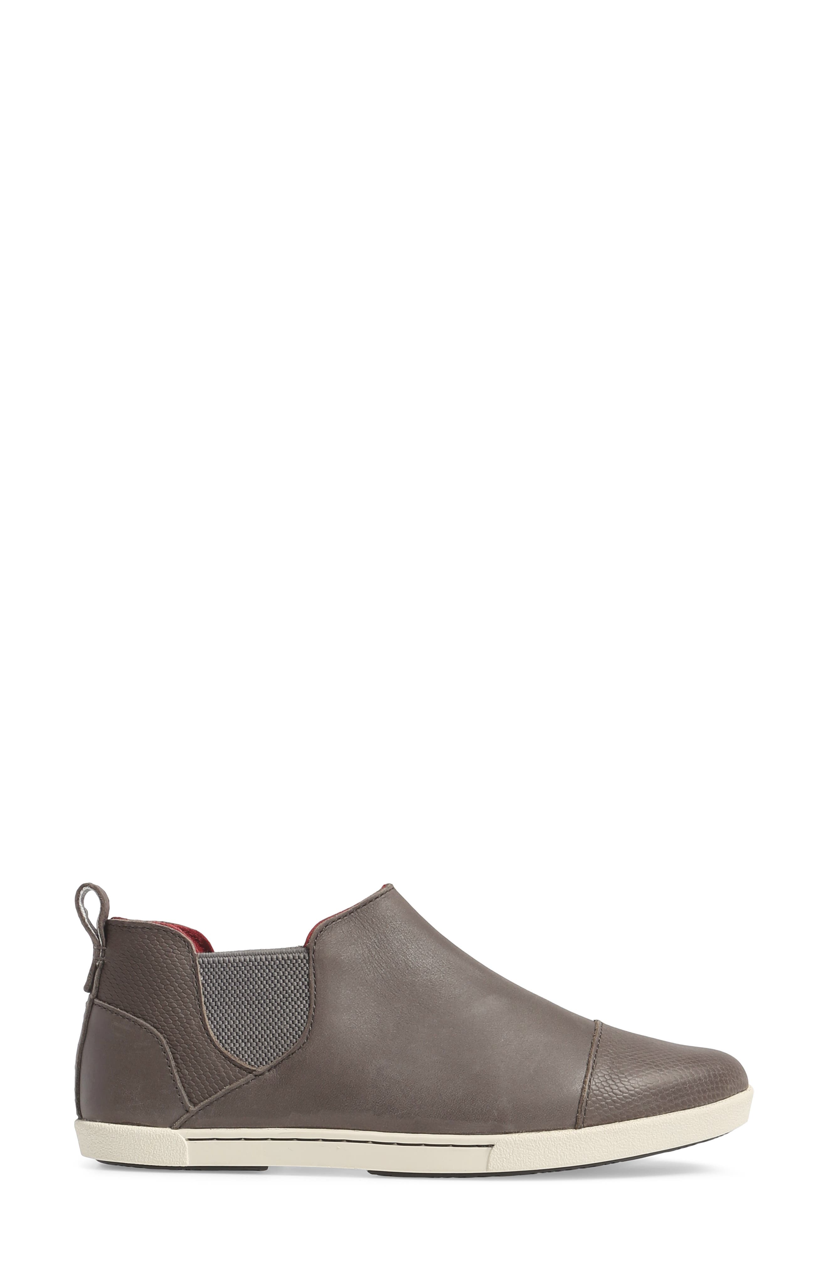 Waipahe Chelsea Sneaker, Alternate, color, CHARCOAL/ CHARCOAL LEATHER