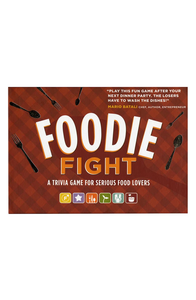 Chronicle Books 'Foodie Fight' Trivia Game, Main, color,