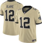 Nike Men's Nike Chris Olave Gold New Orleans Saints Gameday Golds Alternate Vapor F.U.S.E. Limited Jersey