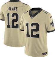Nike Men's Nike Chris Olave Gold New Orleans Saints Gameday Golds Alternate Vapor F.U.S.E. Limited Jersey