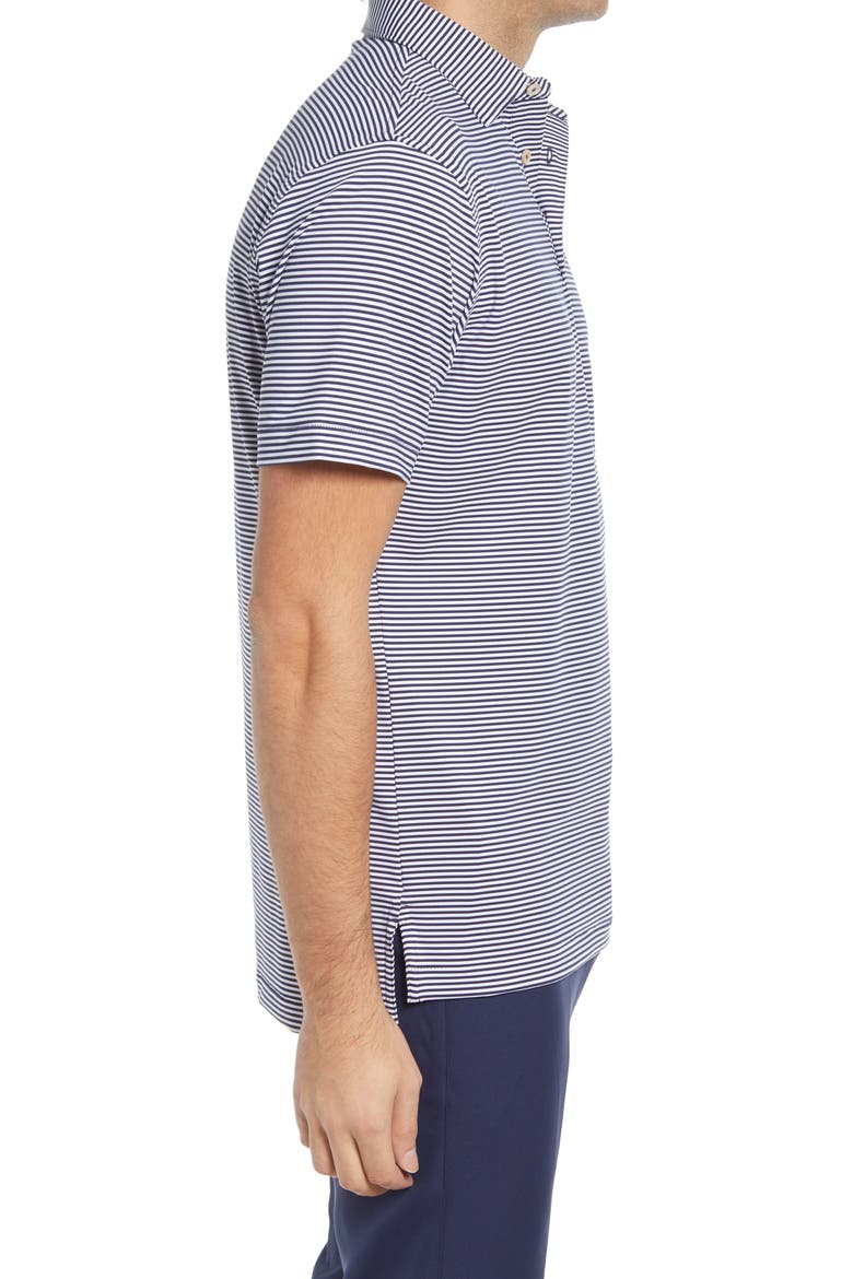 Hales Stripe Performance Polo, Alternate, color, NAVY