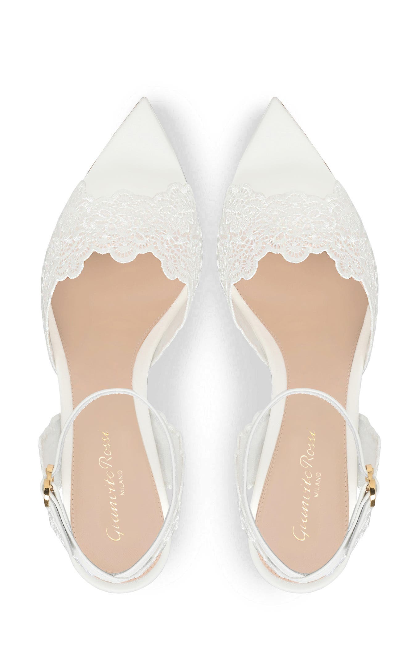 Gianvito Rossi Yvonne Sandal, Alternate, color, White Textile