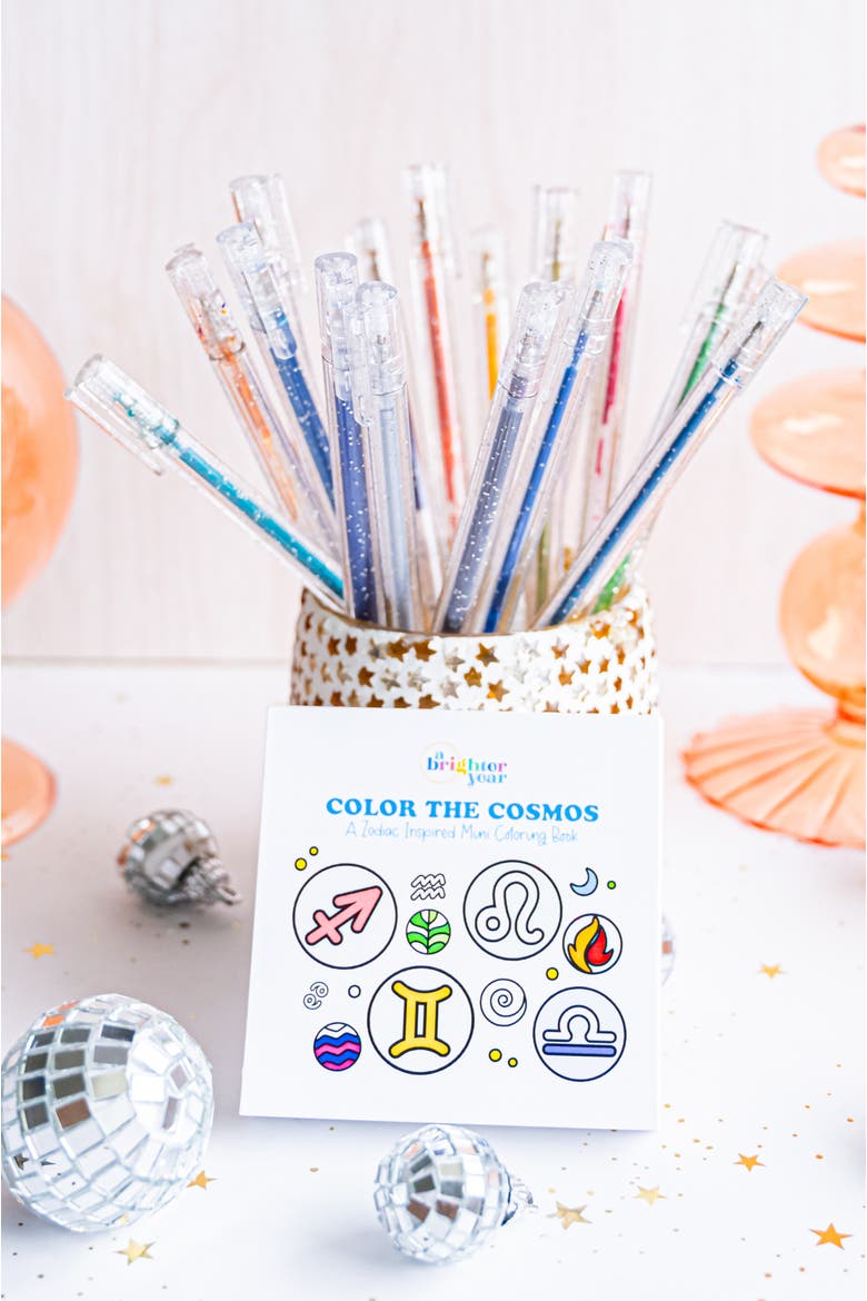 Color The Cosmos Adult Creative Activity Mega Bundle, Alternate, color, Leo