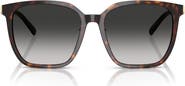 Tiffany & Co. 56mm Gradient Square Sunglasses