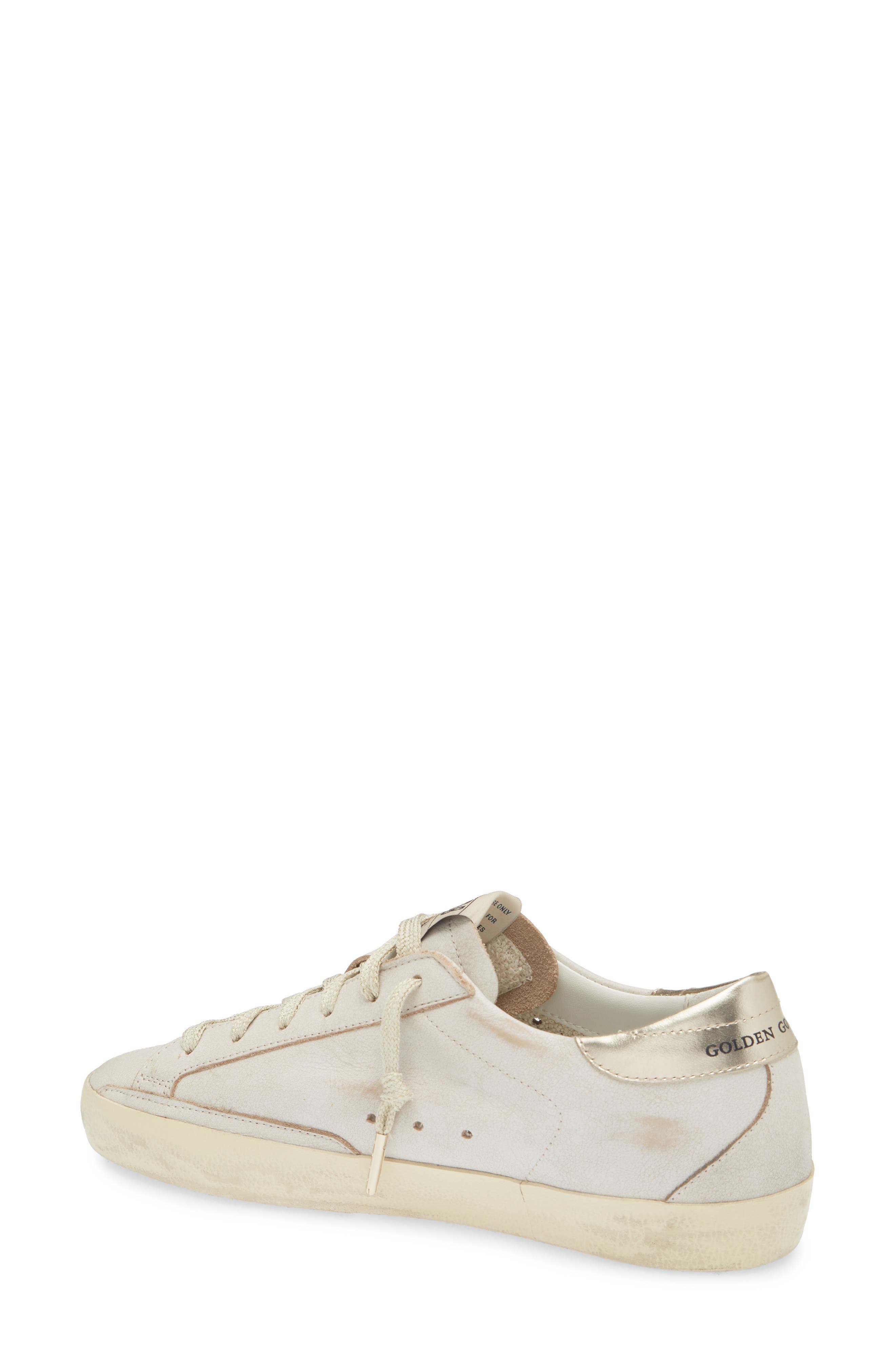 Golden Goose Super-Star Sneaker, Alternate, color, Beige/ Platinum