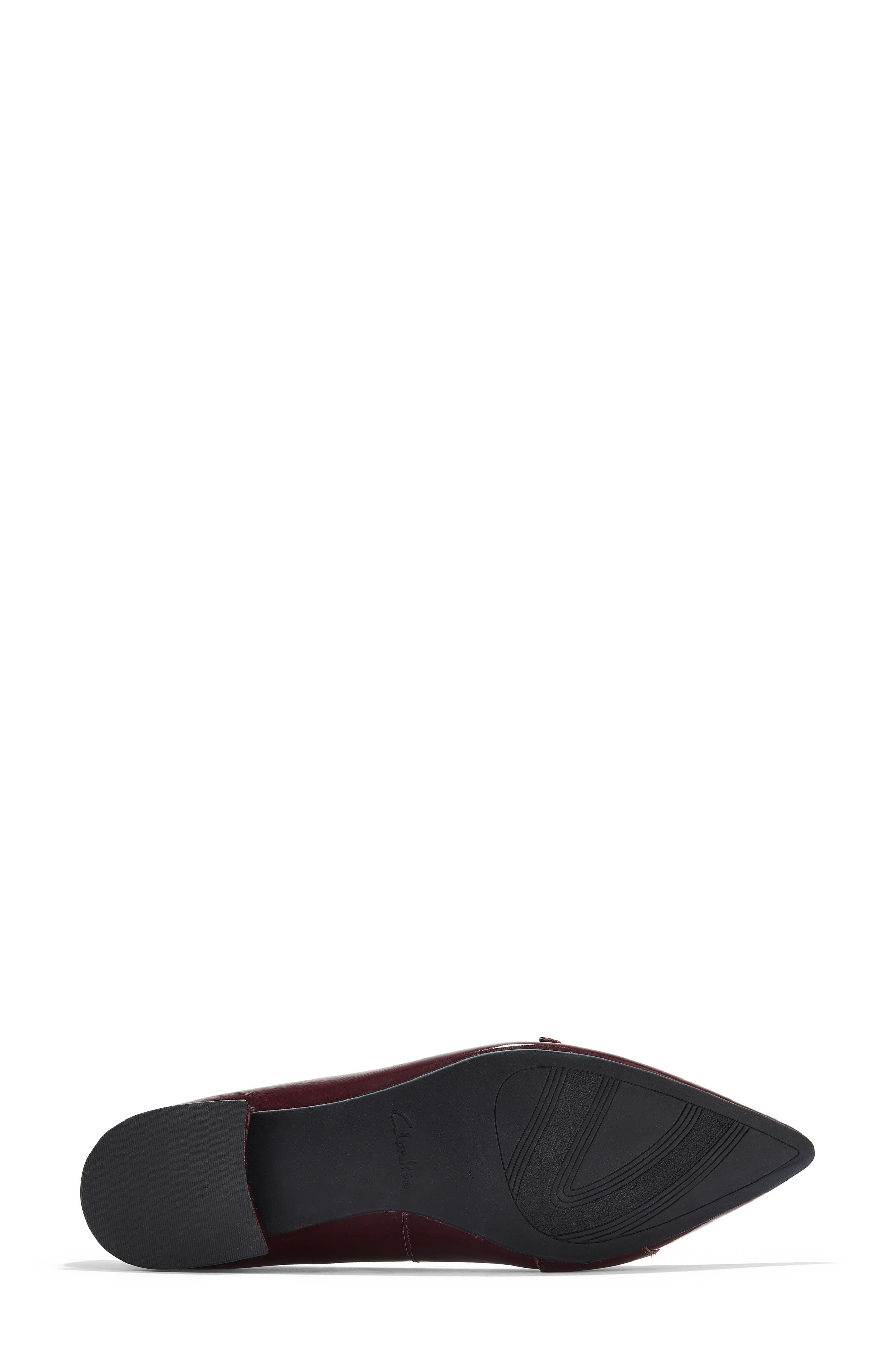 Sensa Triple Strap Flat, Alternate, color, BURGUNDY PATENT