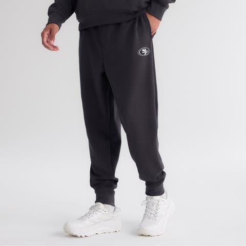 Men's Fanatics Charcoal San Francisco 49ers Clutch Fleece Tri-Blend Joggers