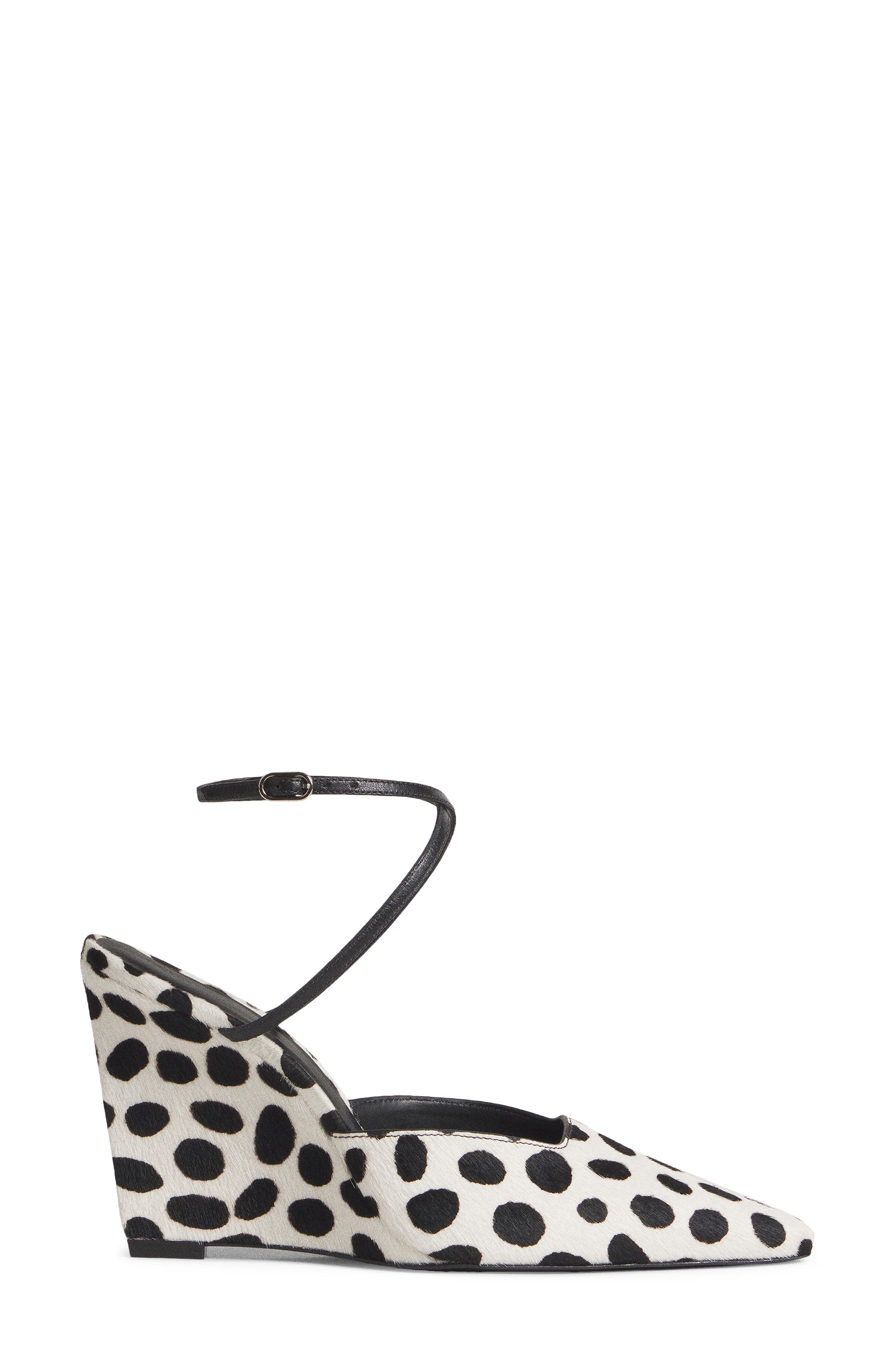 Natasha Wedge Pump, Alternate, color, DALMATIAN CALFHAIR