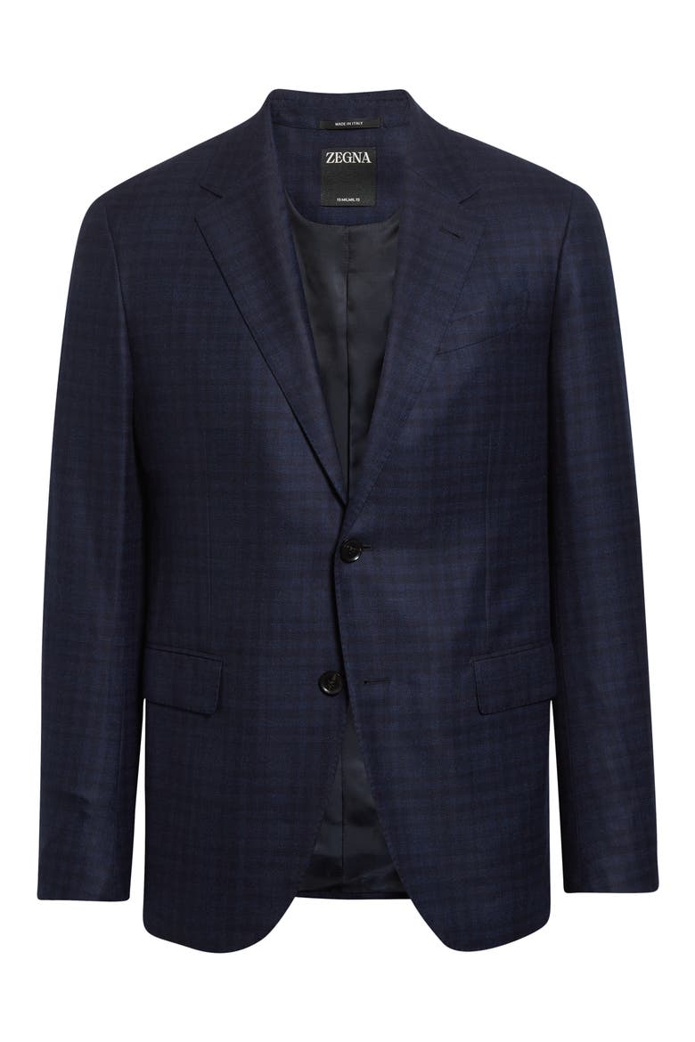 15Milmil15 Microcheck Wool Sport Coat, Alternate, color, DARK BLUE