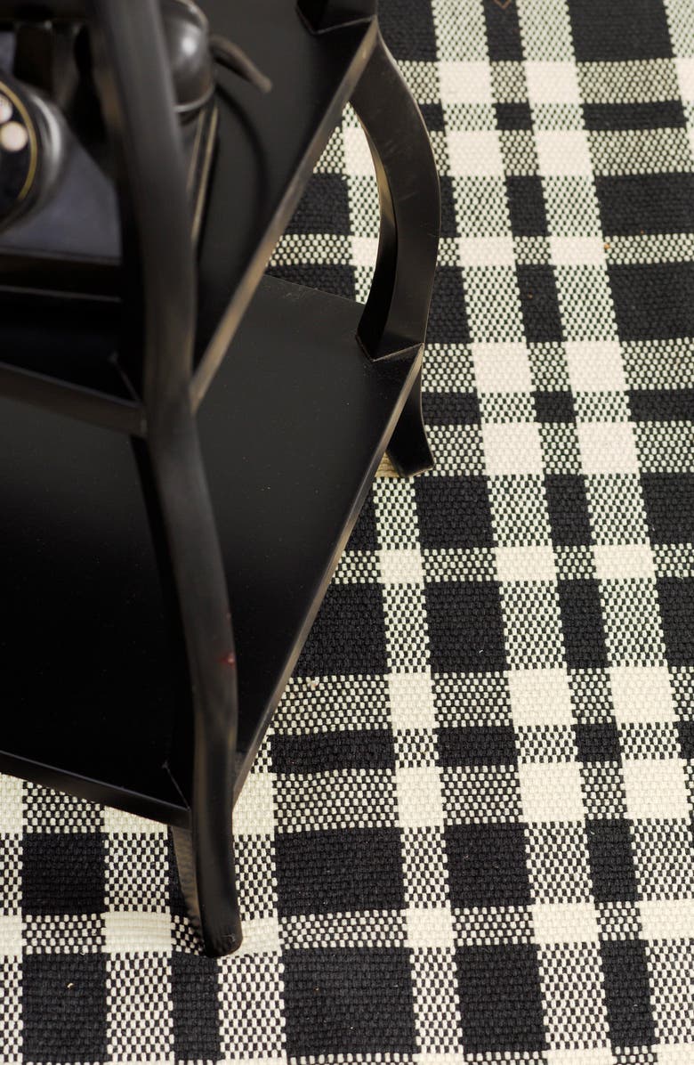 Dash & Albert Tattersall Indoor/Outdoor Rug, Alternate, color,