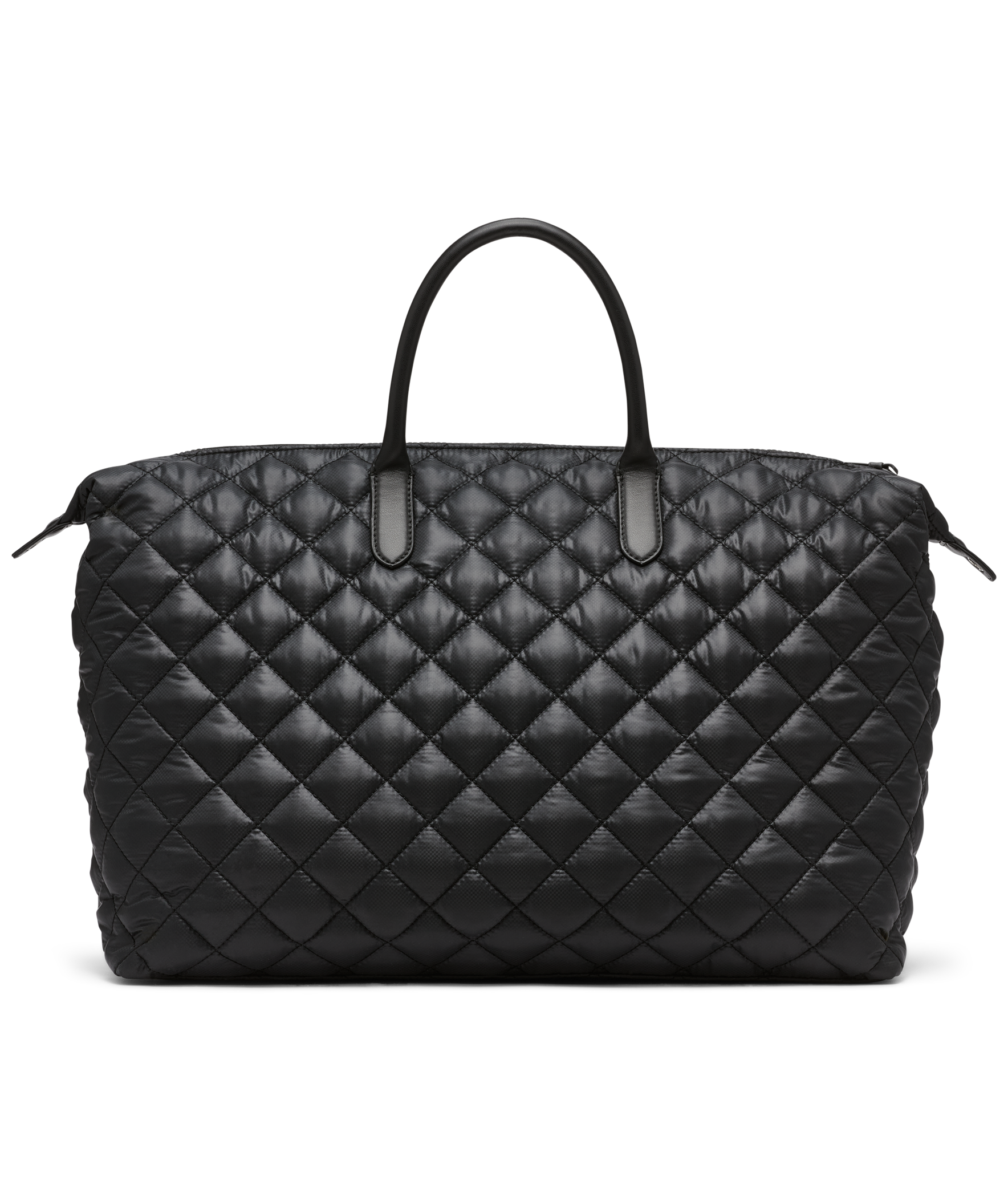 DKNY Lyla Weekender, Alternate, color, Black/Black