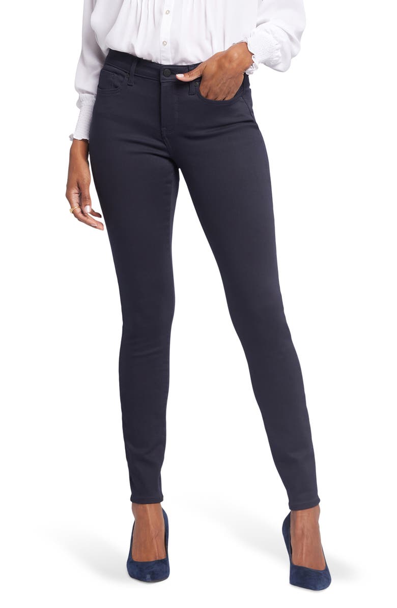 NYDJ Ami BlueLast Mid Rise Skinny Jeans, Main, color, Rinse