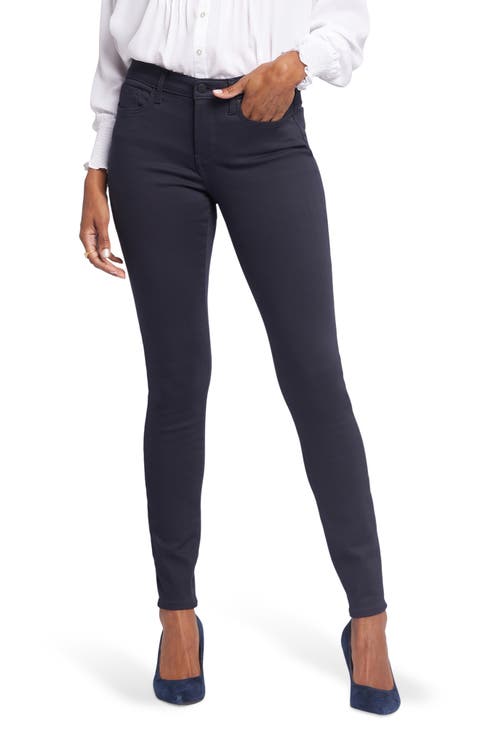 Ami BlueLast Mid Rise Skinny Jeans (Rinse)