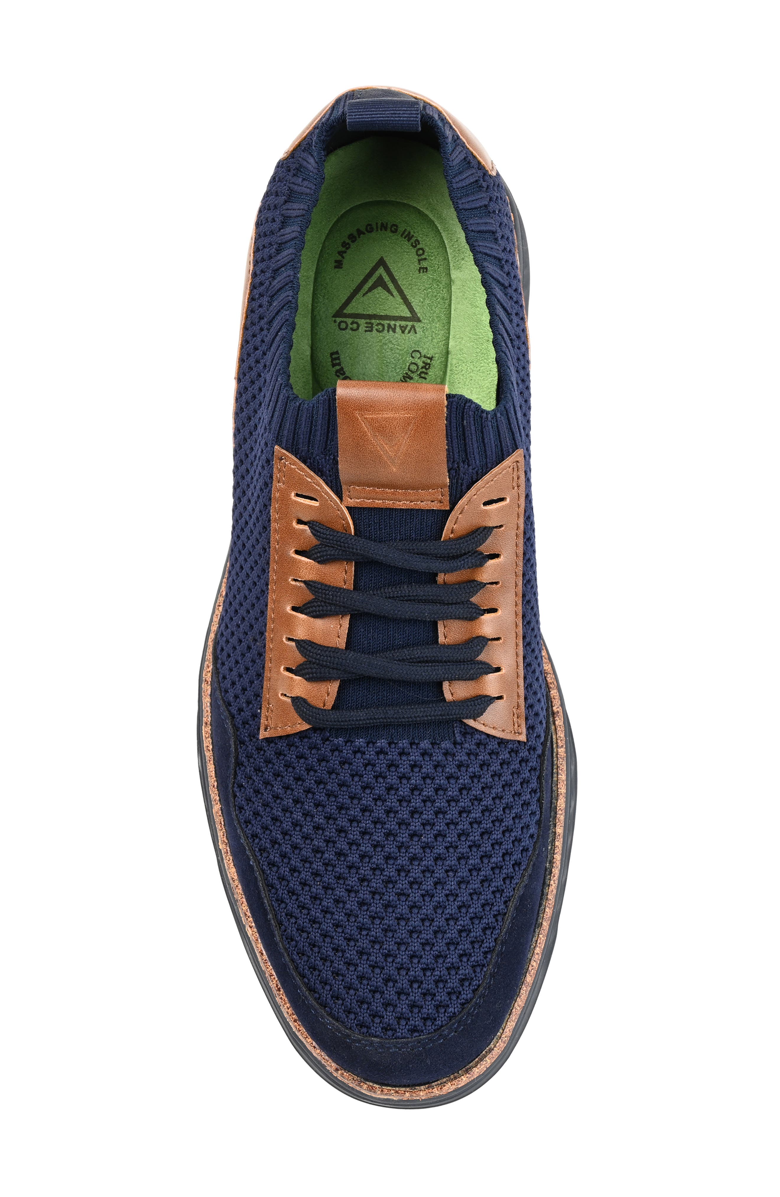 Julius Knit Casual Dress Shoe, Alternate, color, NAVY