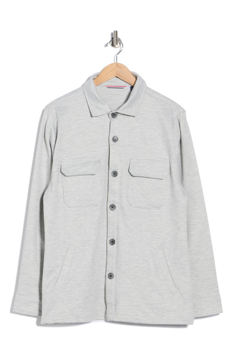 Shirt Jacket, Alternate, color, SILVER/ ARGENT