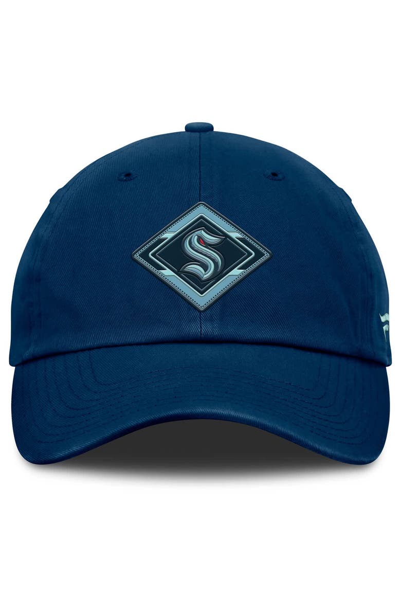 FANATICS Women's Fanatics Deep Sea Blue Seattle Kraken Authentic Pro Rink Adjustable Hat, Alternate, color, Navy