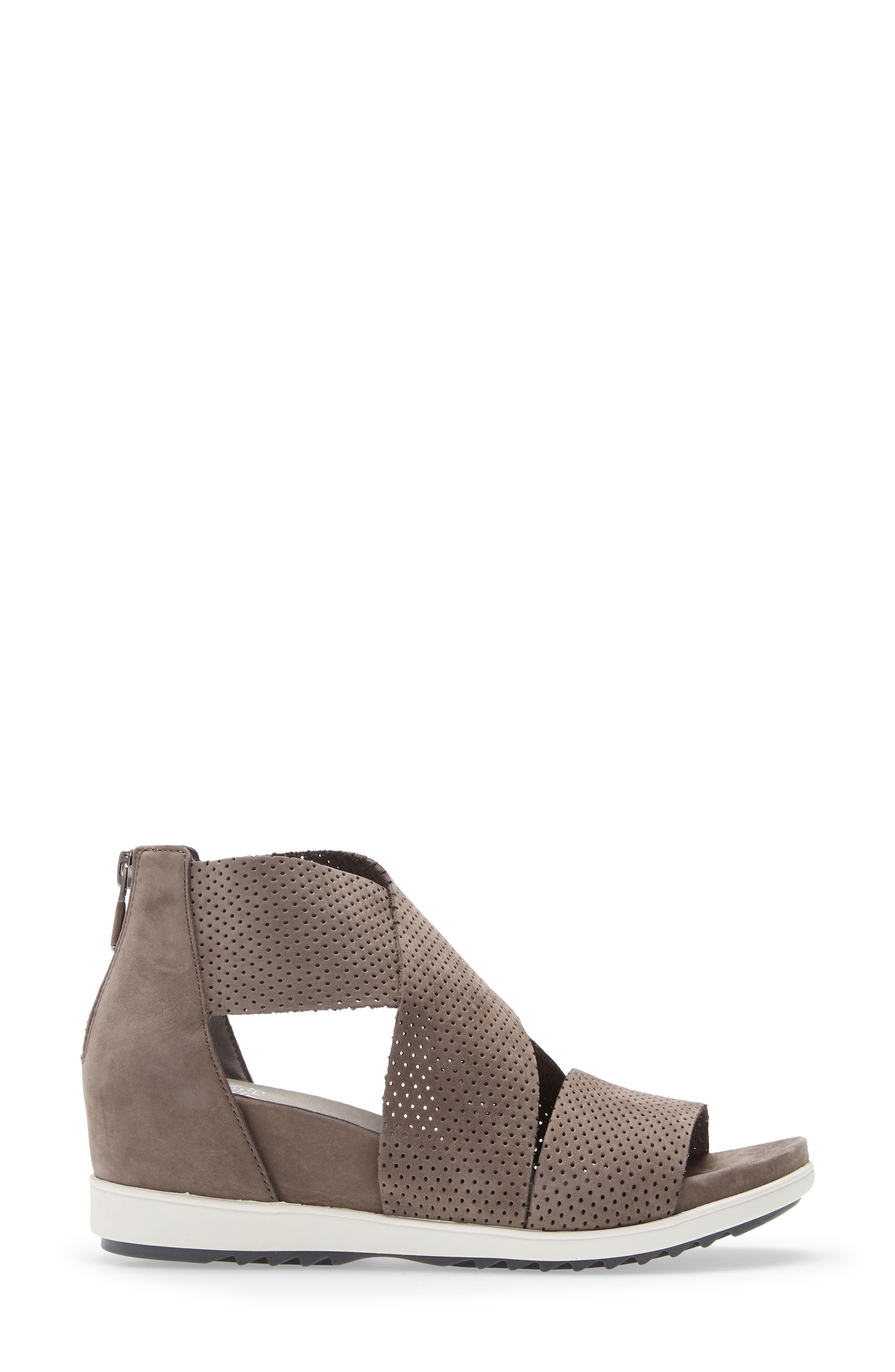Eileen Fisher Voice Wedge Sandal, Alternate, color, 