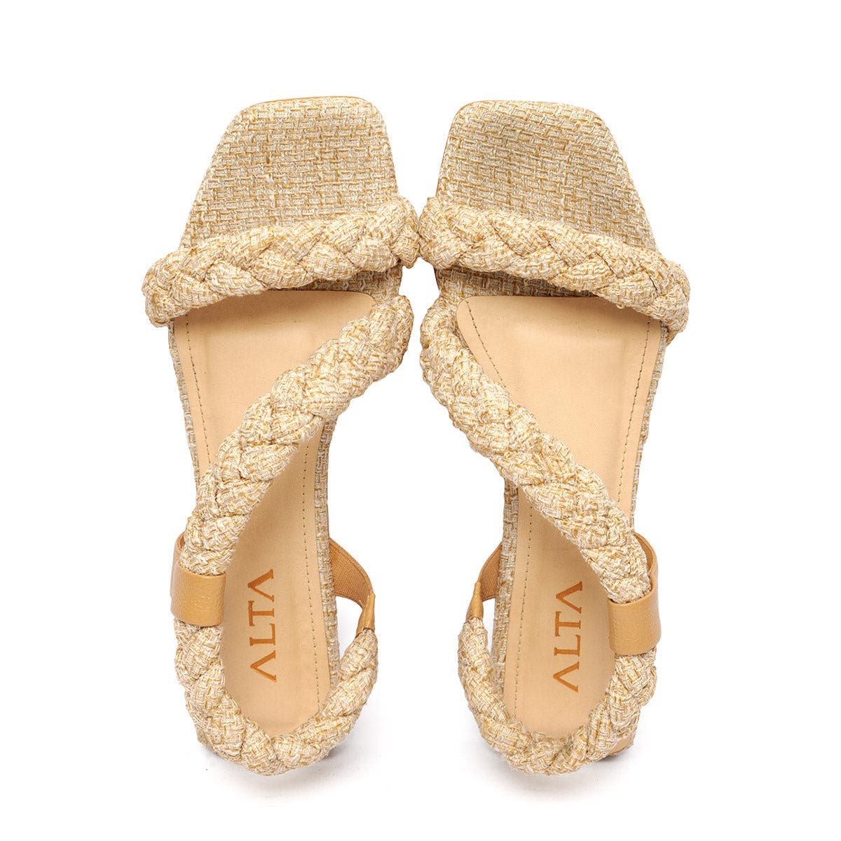 ALTA Noelle Sandals, Alternate, color, Natural