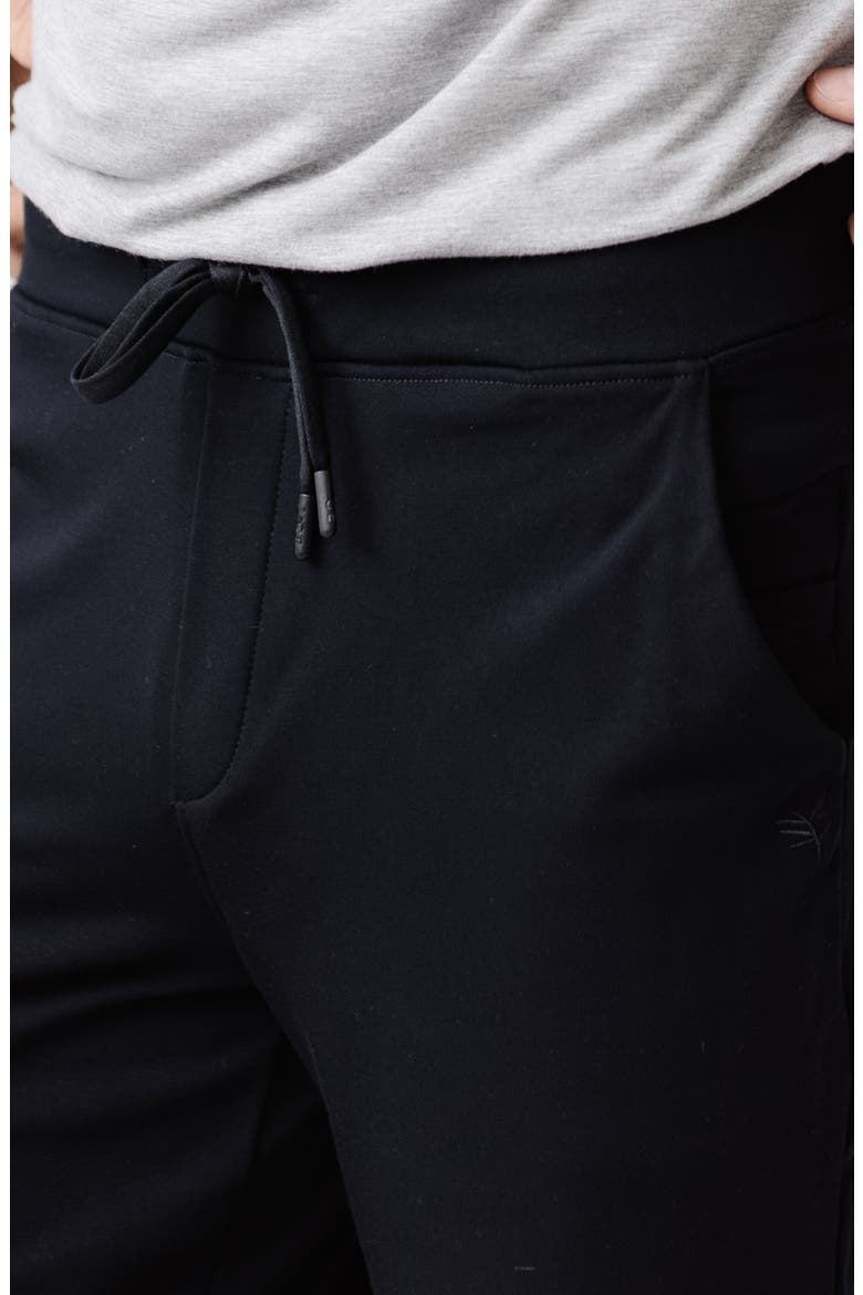 Ultrasoft Jogger Pajama Shorts, Alternate, color, BLACK