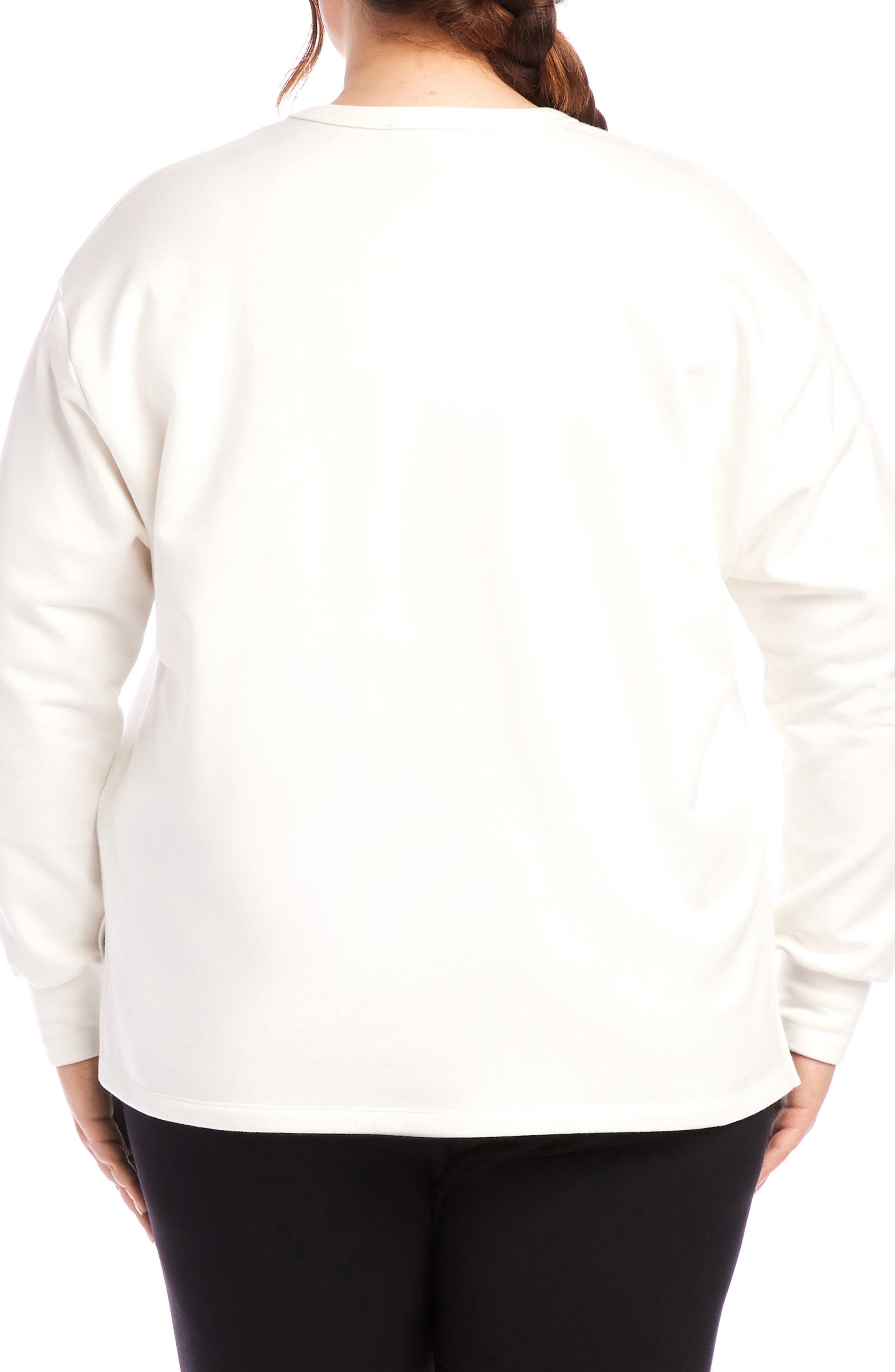 V-Neck Sweatshirt - image 2