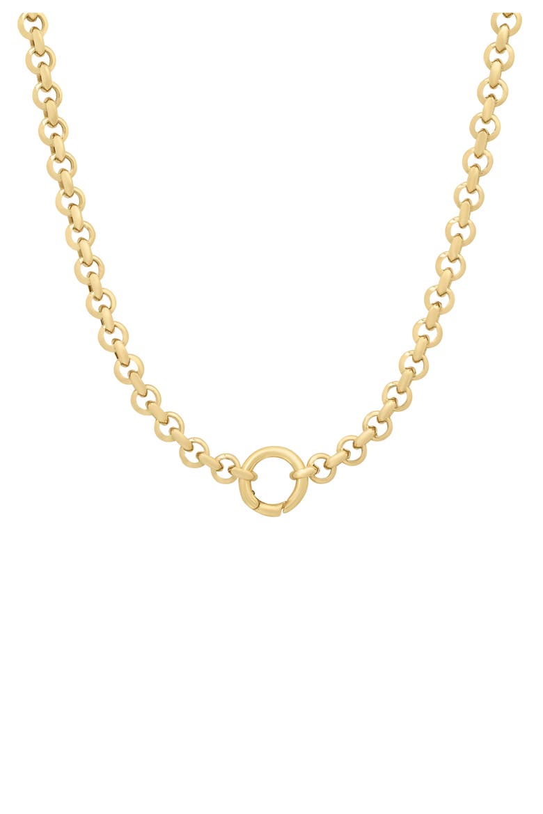 18k Gold Connector Chain Necklace, Main, color, 18K YELLOW GOLD